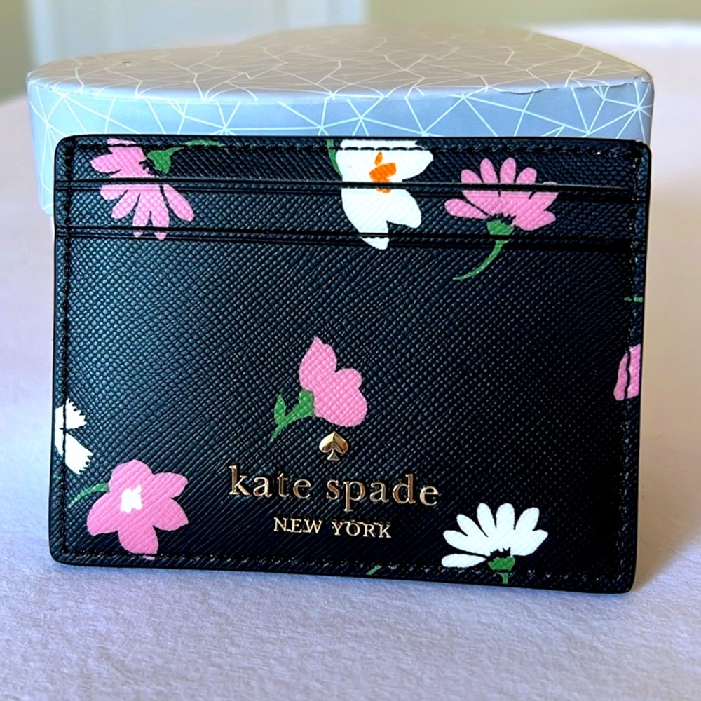Kate Spade Madison Floral Waltz Card Case